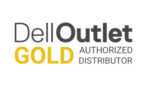Dell Outlet Gold Authorized Distributor Logo
